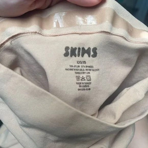 SKIMS Maternity Shapewear Leggings Open Gusset - XXS/XS - Picture 4 of 4